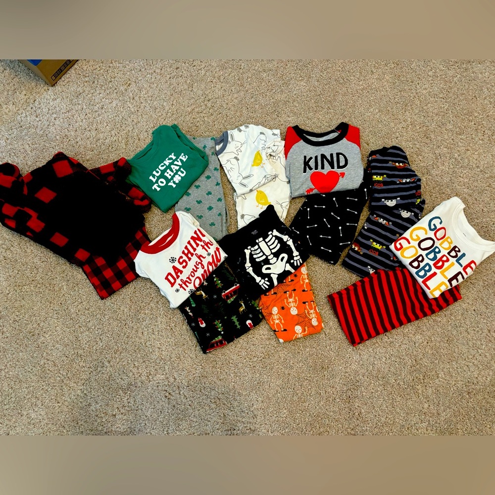 Holiday pajama lot